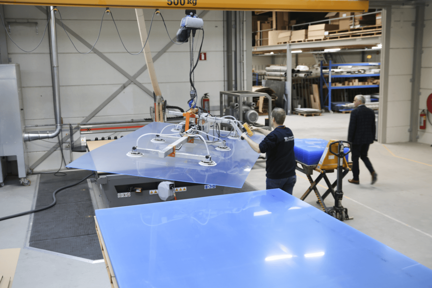 Plastic platen op maat